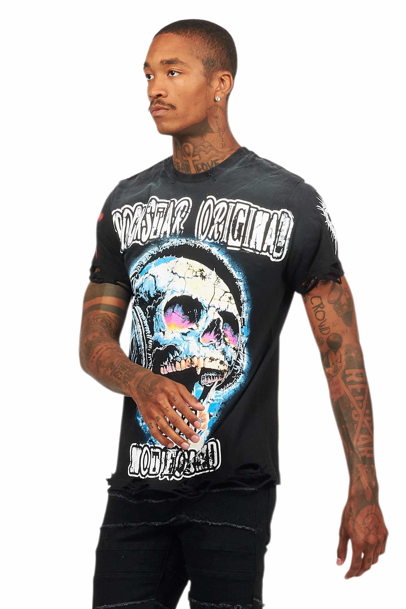 Amare Black Graphic T-Shirt Male Product Image
