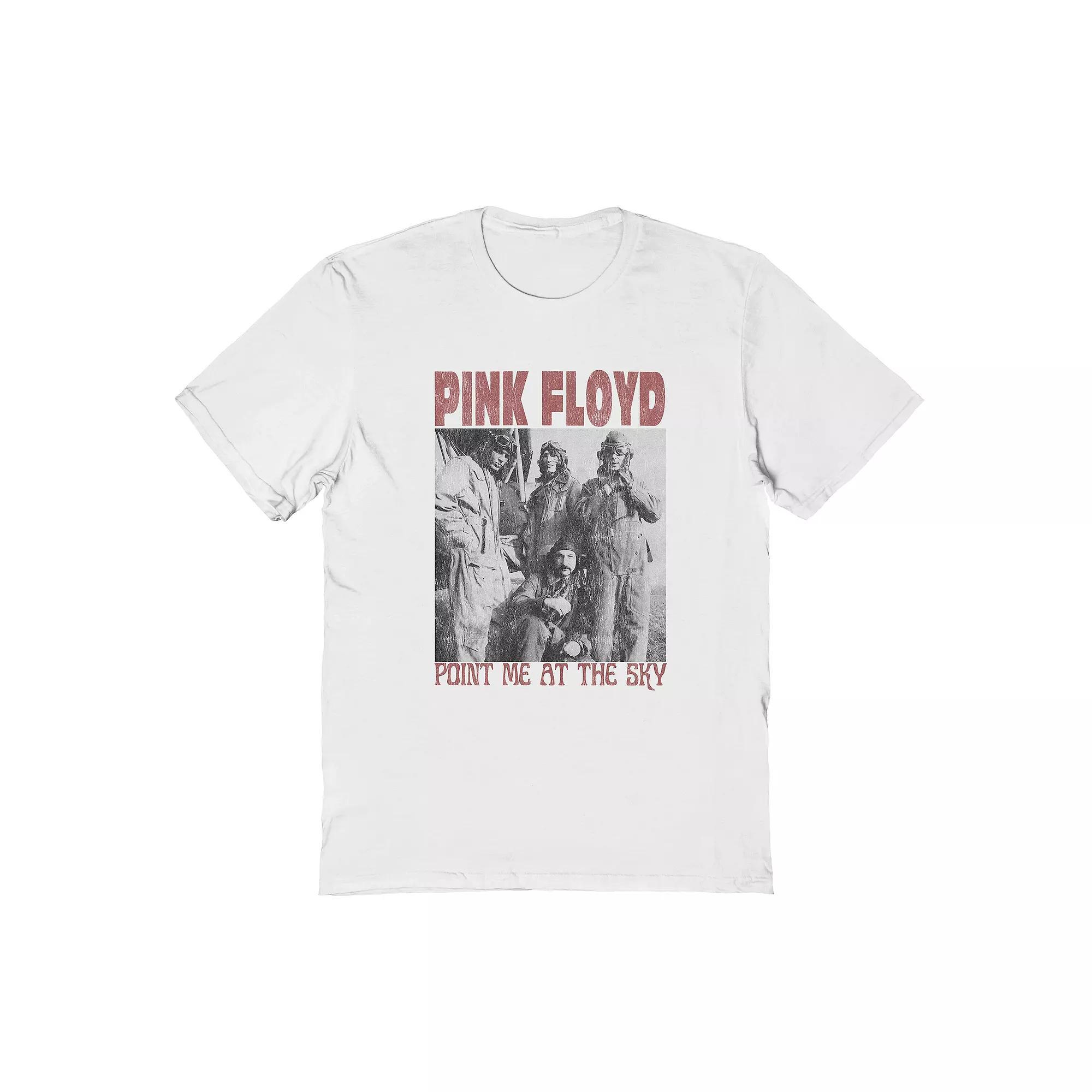 Men's Pink Floyd At The Sky Graphic Tee, Size: XXL, White Product Image