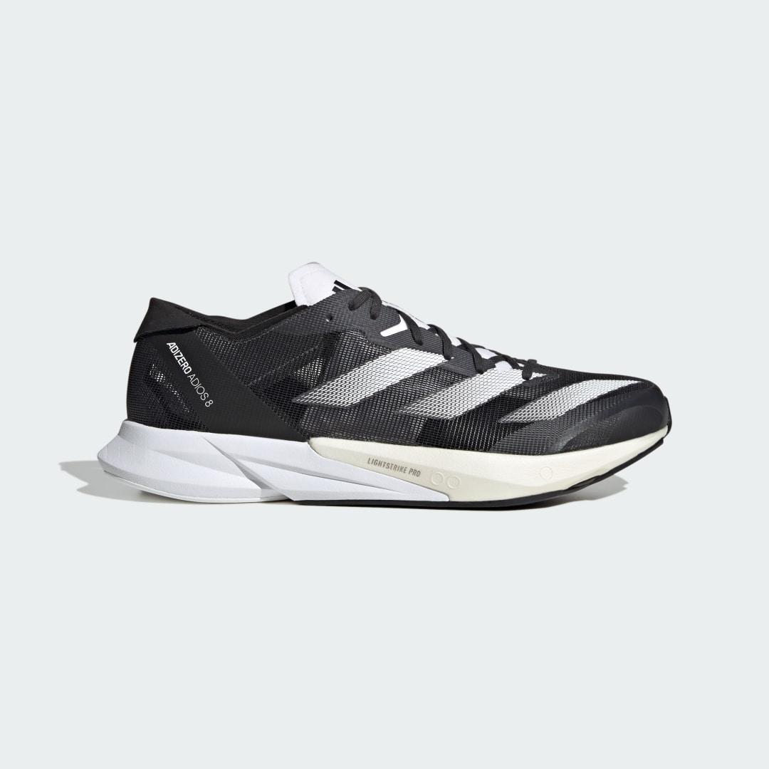 adidas Running Adizero Adios 8 (Lucid Cyan/White/Bright ) Men's Shoes Product Image