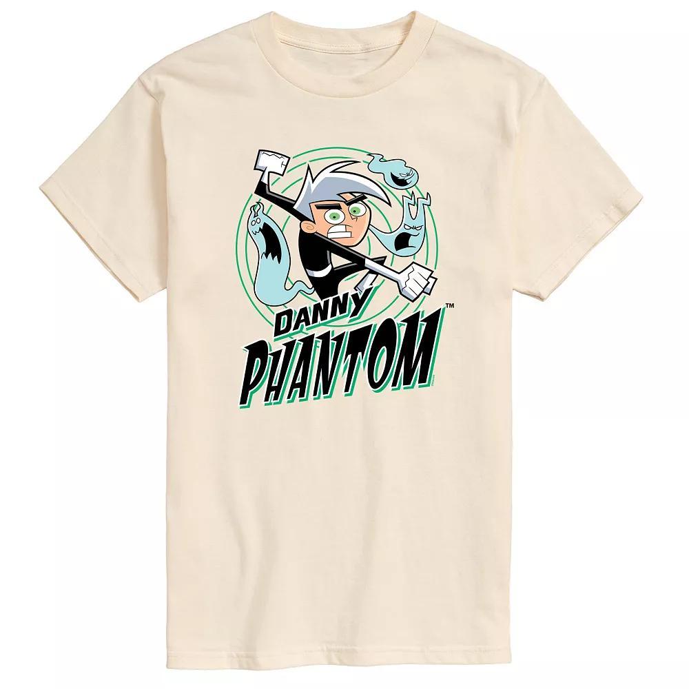 Mens Danny Phantom Ghost Logo Graphic Tee Product Image