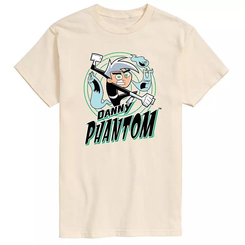Mens Danny Phantom Ghost Logo Graphic Tee Product Image