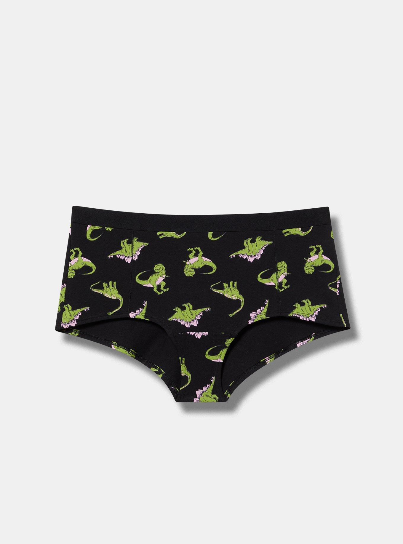 Cotton Mid-Rise Boyshort Panty Product Image