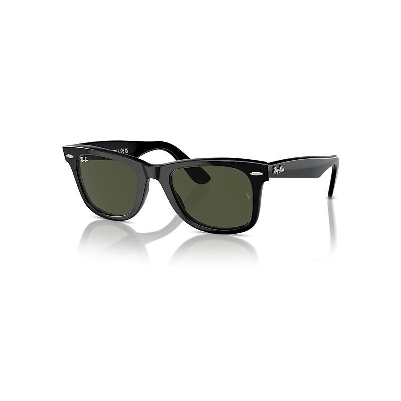 Ray-Ban Original Wayfarer Classic Sunglasses Frame Green Lenses Polarized Product Image