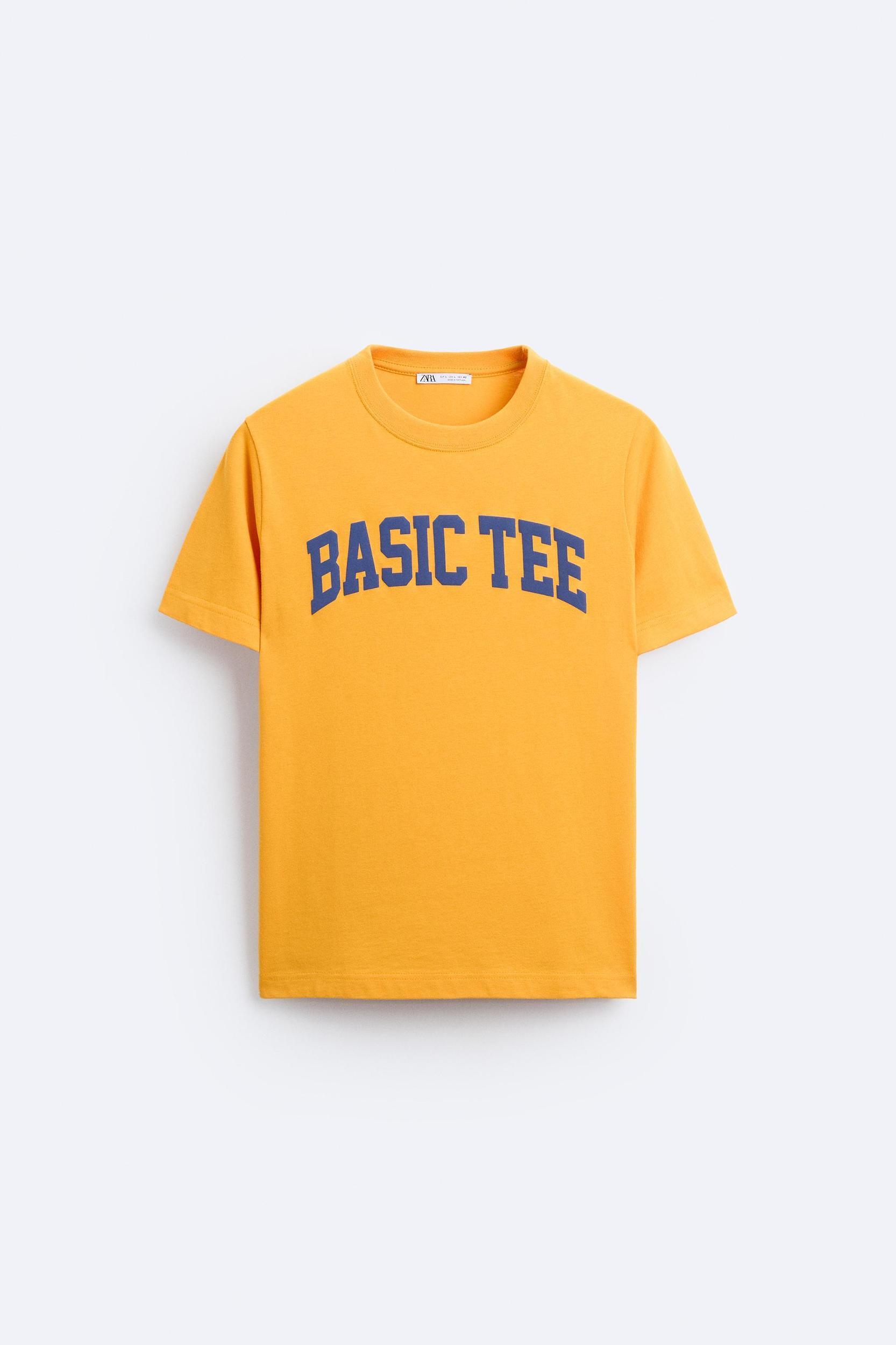 TEXT PRINT T-SHIRT Product Image