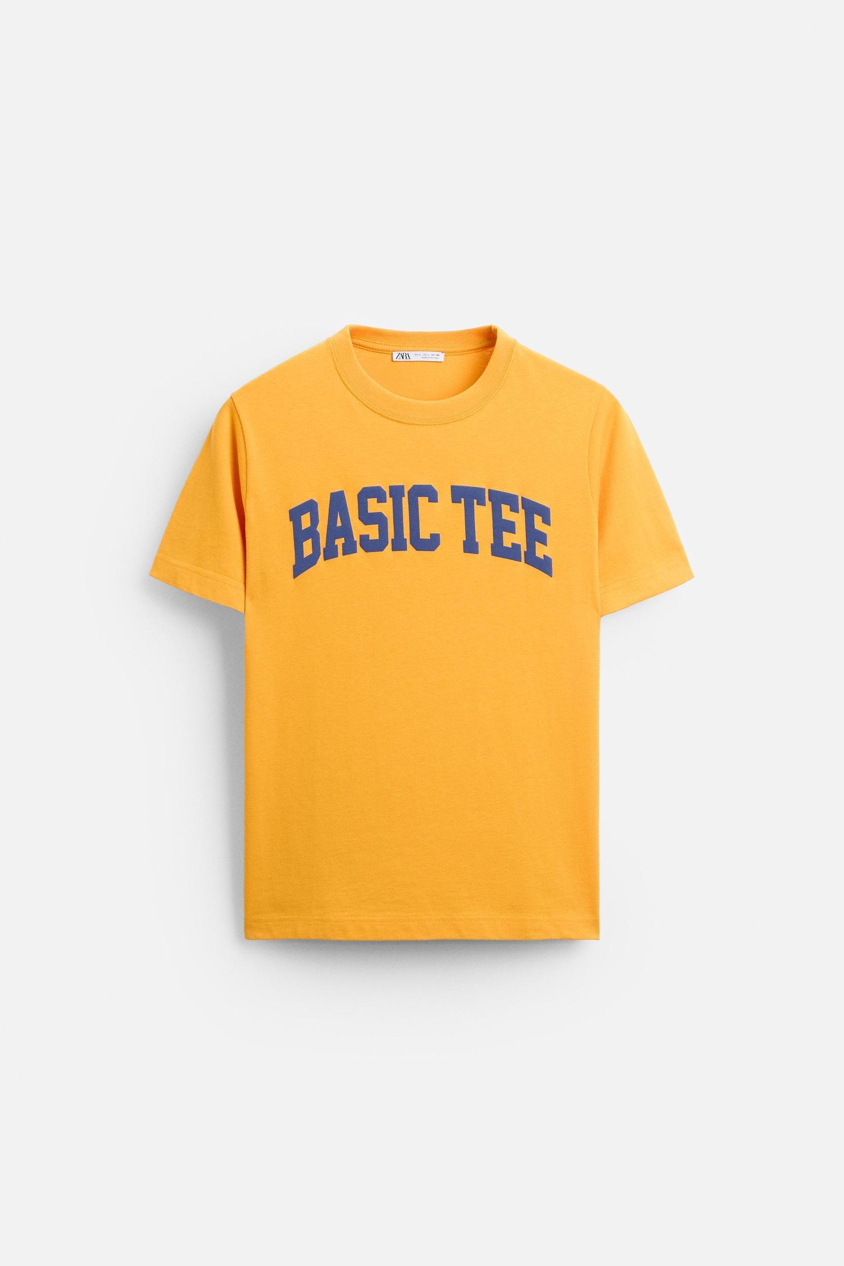 TEXT PRINT T-SHIRT Product Image