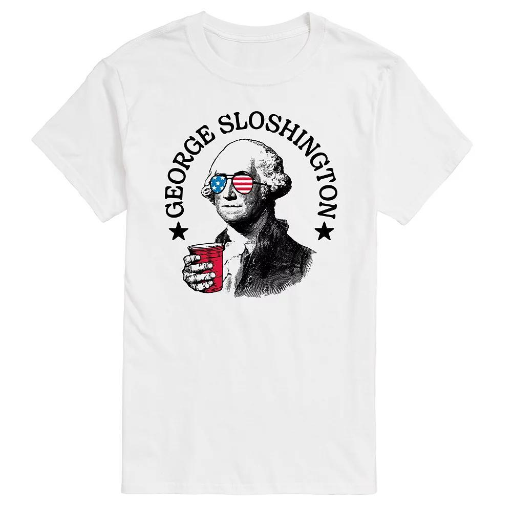 Mens George Sloshington Graphic Tee Product Image