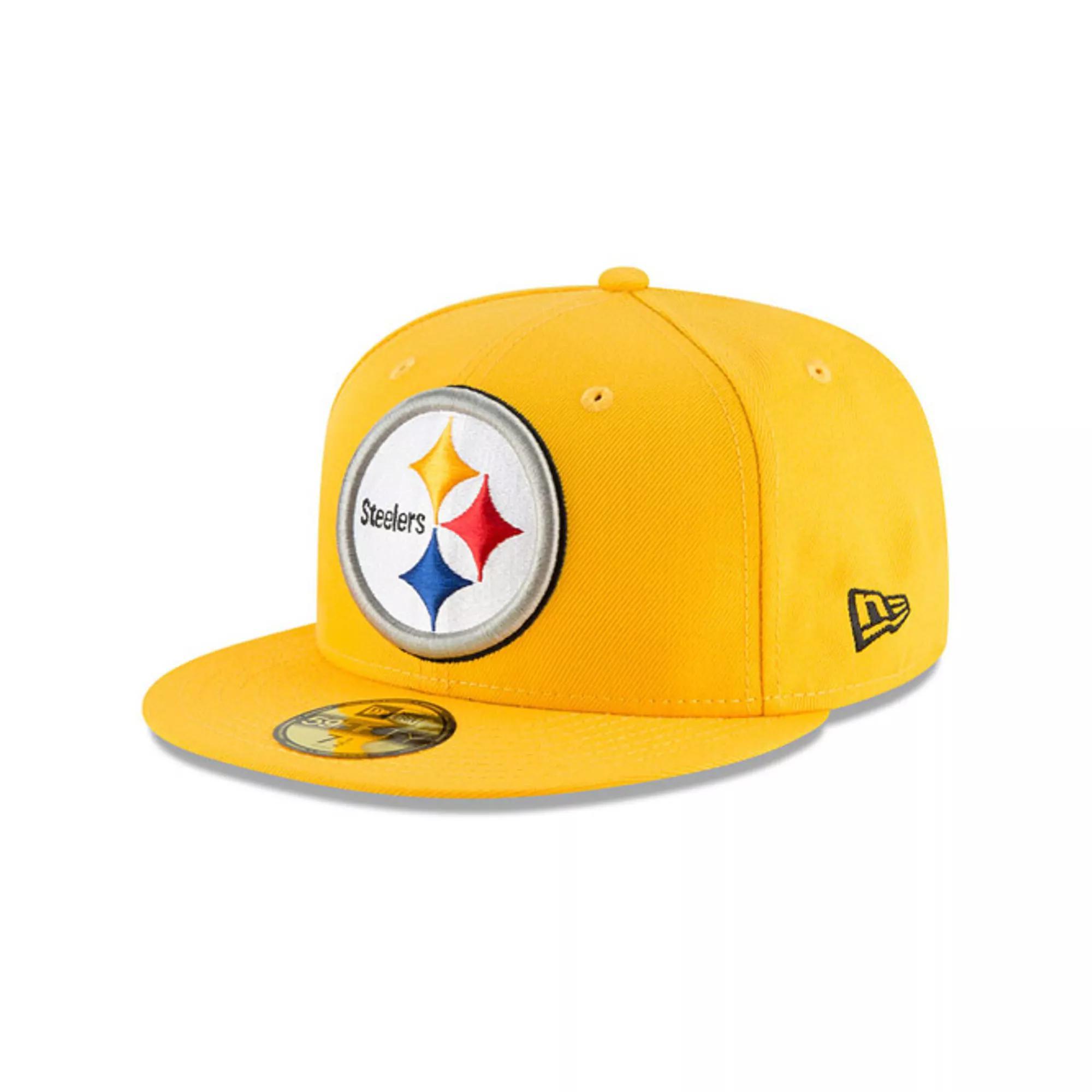 Mens New Era Pittsburgh Steelers Omaha 59FIFTY Fitted Hat Product Image