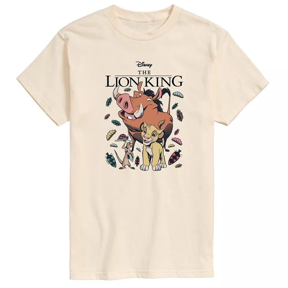 Disney's The Lion King Men's Bugs Graphic Tee, Size: Large, Ivory Product Image