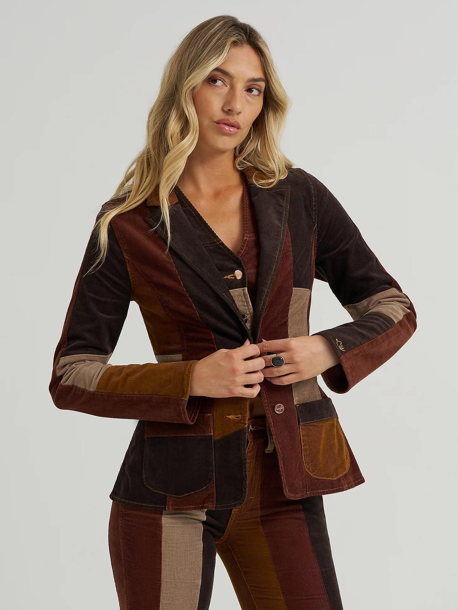 Wrangler x Lainey Wilson Patchwork Blazer | Women's JACKETS & OUTERWEAR | Wrangler® Product Image