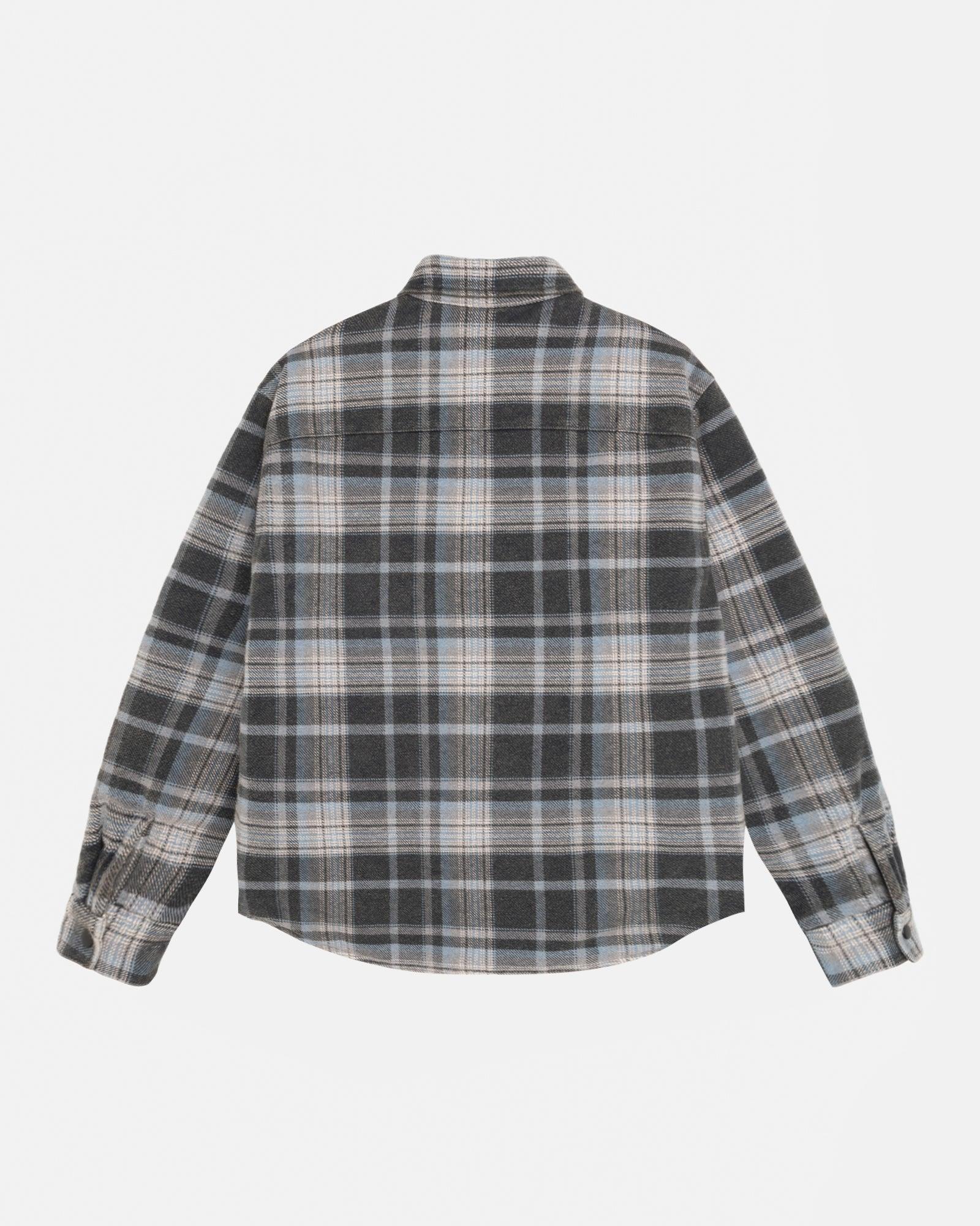 HEAVY WASHED PLAID SHIRT Male Product Image