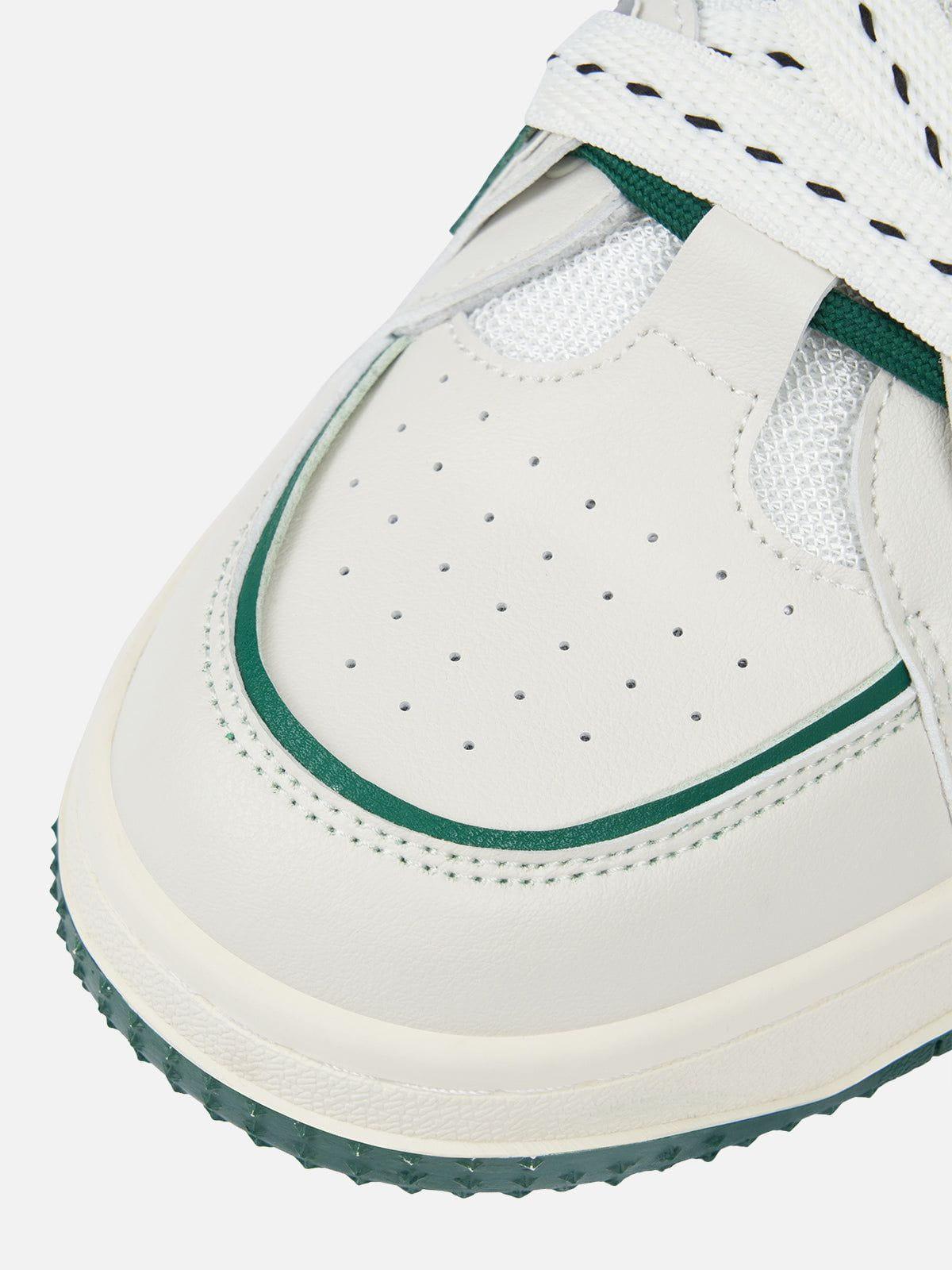 StarryClimb Dissolving Sole Patchwork Skate Shoes Product Image
