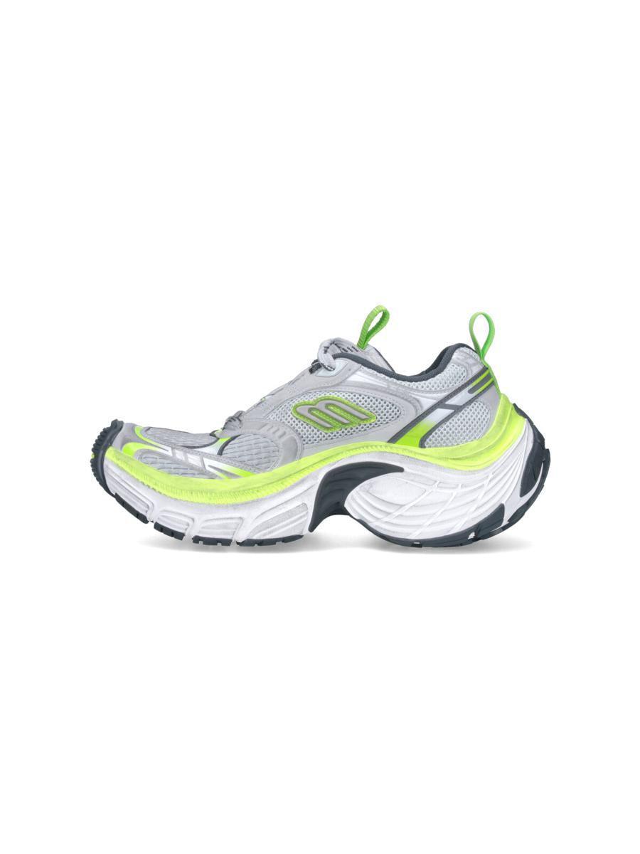 BALENCIAGA Multicolor Mesh And Rubber 6xl Sneakers In Multicolour Product Image