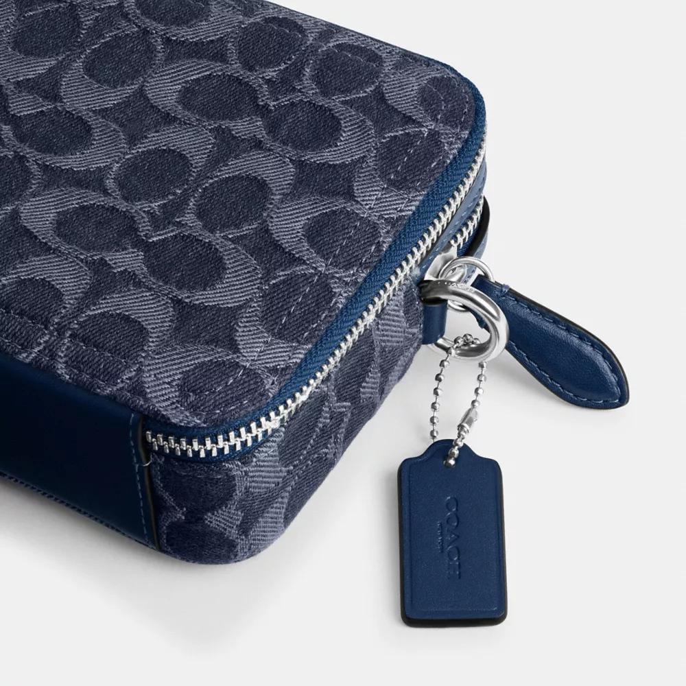 Charter Crossbody Bag 19 In Signature Denim Product Image