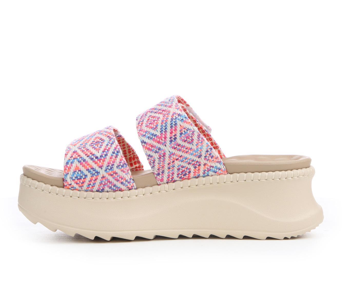 Women's HEYDUDE Delray Platform Wedge Sandals Product Image