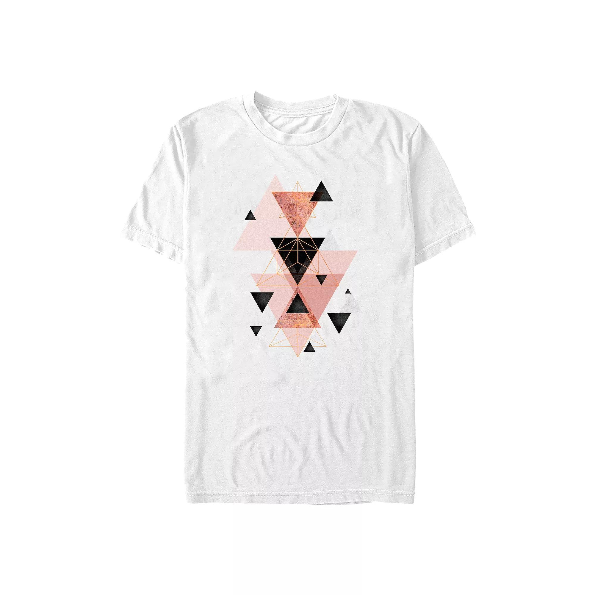 Big & Tall Geometric Shapes Graphic Tee, Mens Product Image
