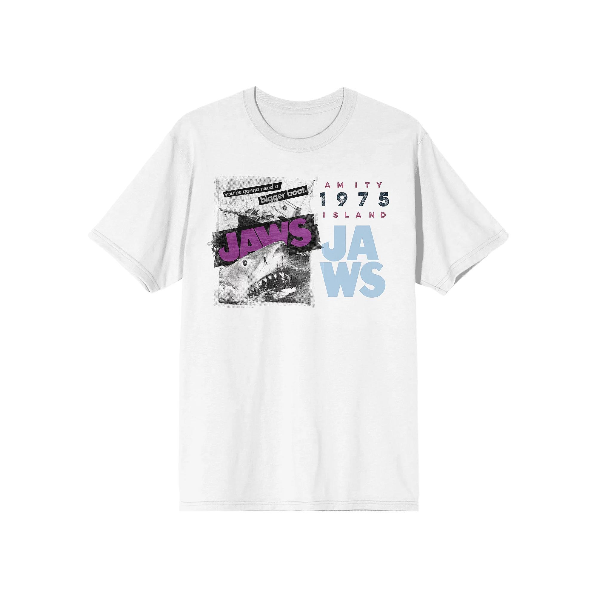 Mens Jaws Amity Island 1975 Graphic Tee Product Image