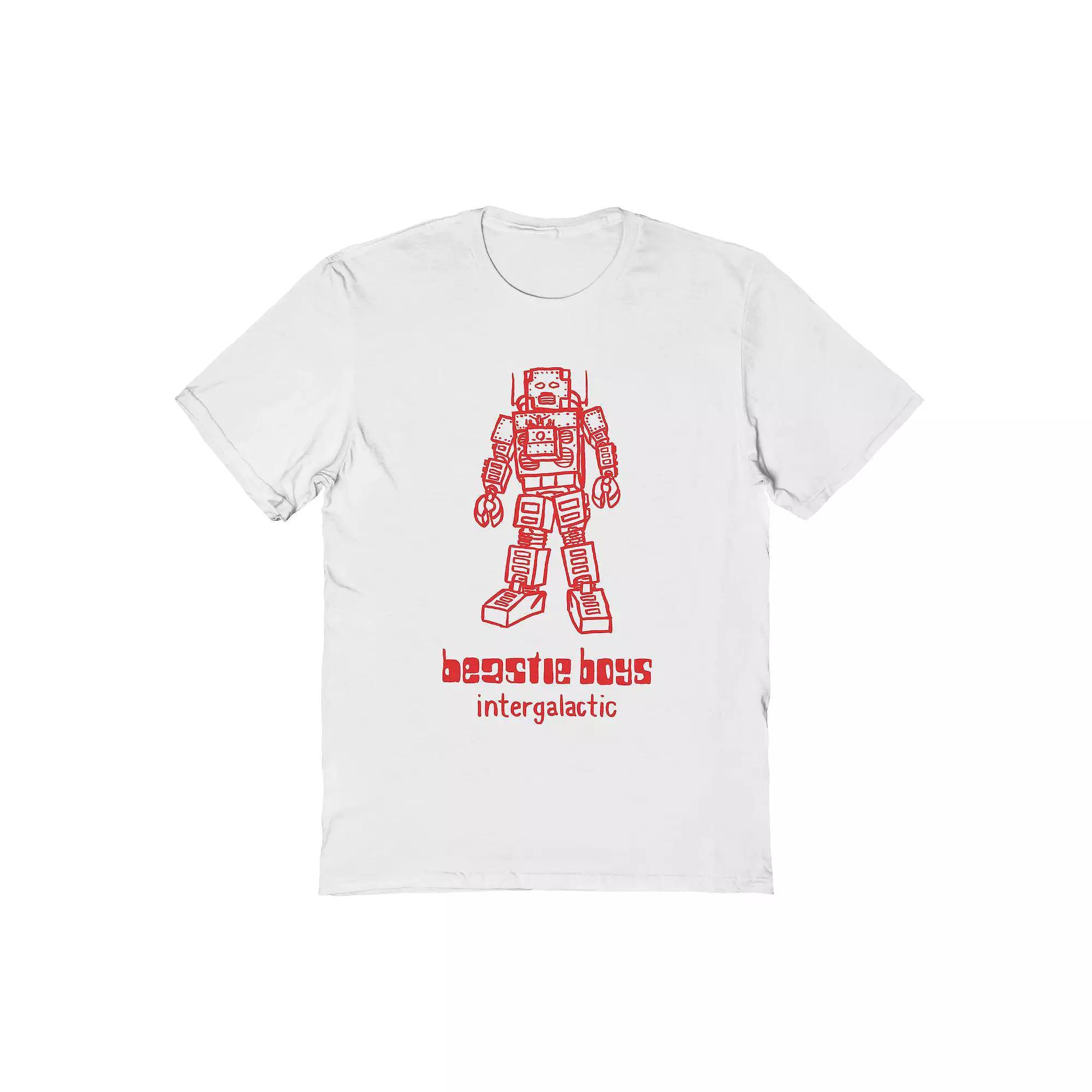 Men's Beastie Boys Intergalactic Bot Graphic Tee, Size: Medium, White Product Image