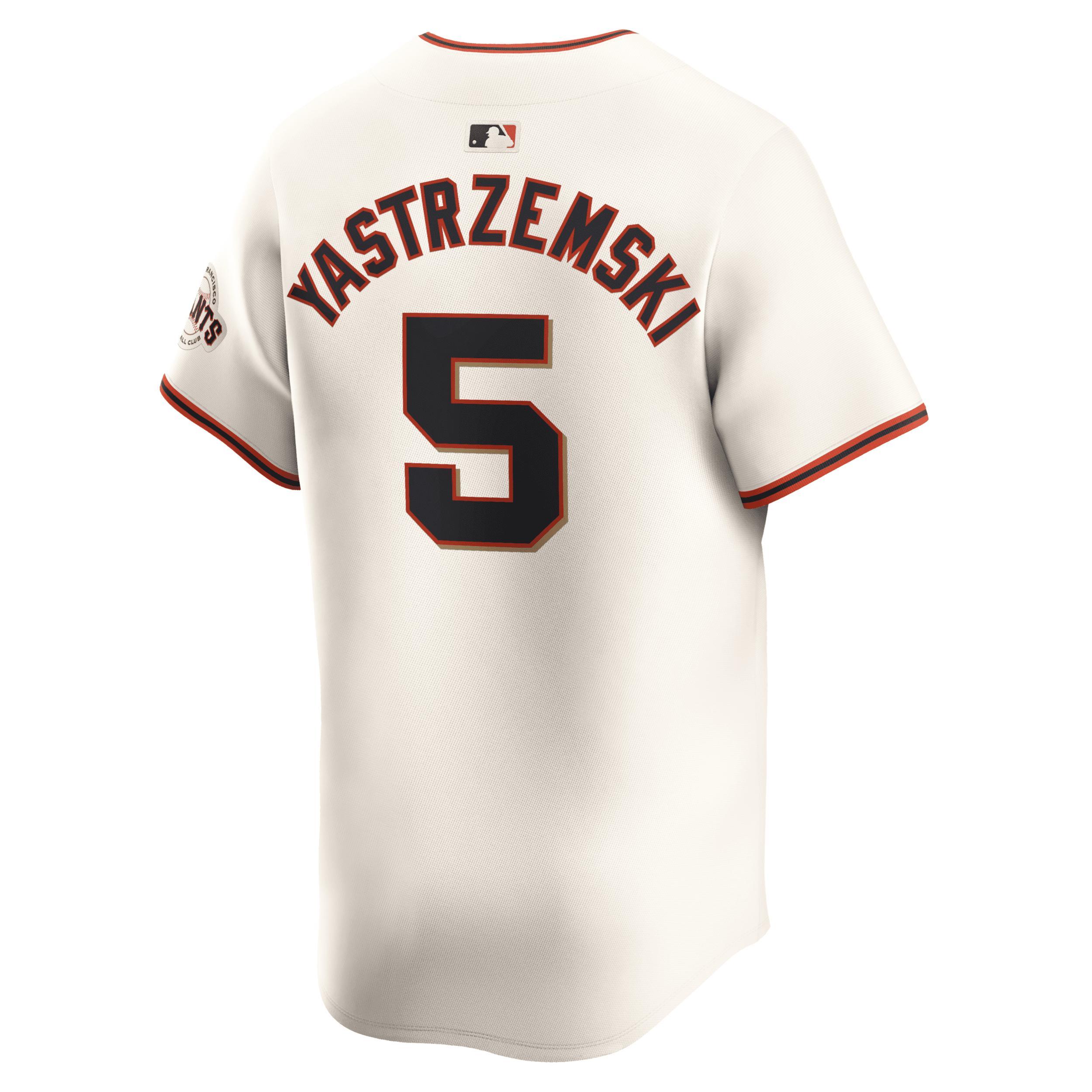 Men's Nike Mike Yastrzemski Cream San Francisco Giants Home Limited Player Jersey, Size: Large, Beige Product Image