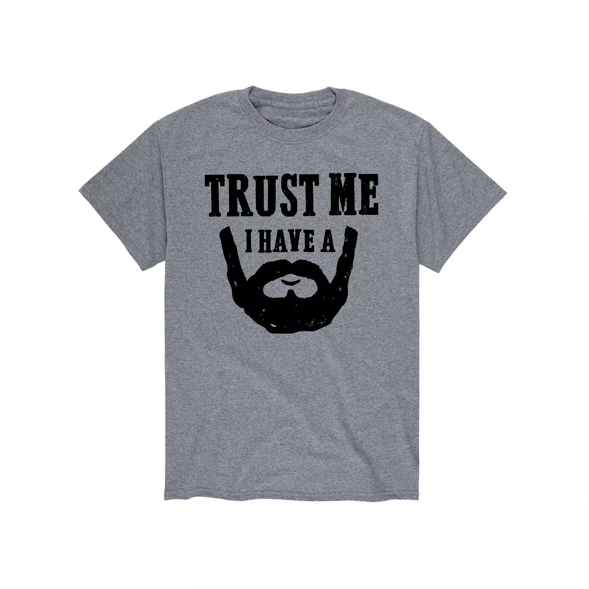 Mens Trust Me I Have A Beard Tee Product Image