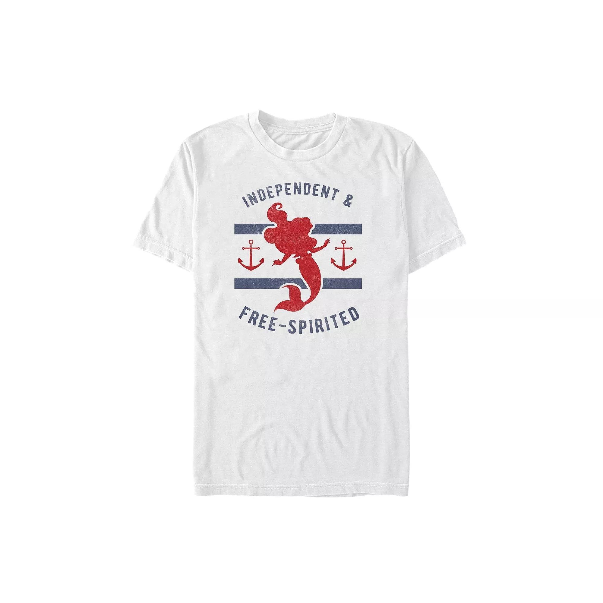 Mens Disneys The Little Mermaid Free Spirited Tee Product Image
