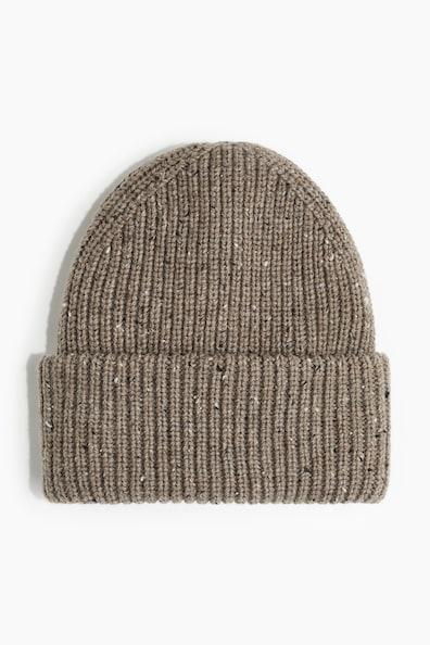 Rib-Knit Beanie Product Image