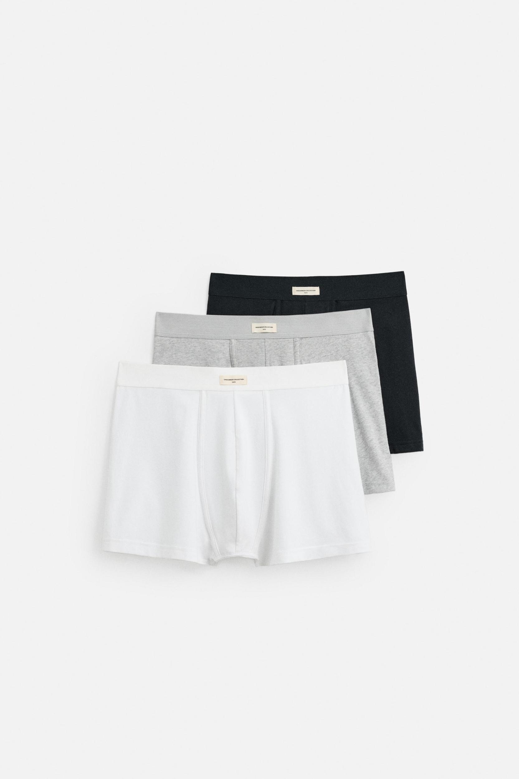 SOFT BOXER BRIEFS 3-PACK Product Image
