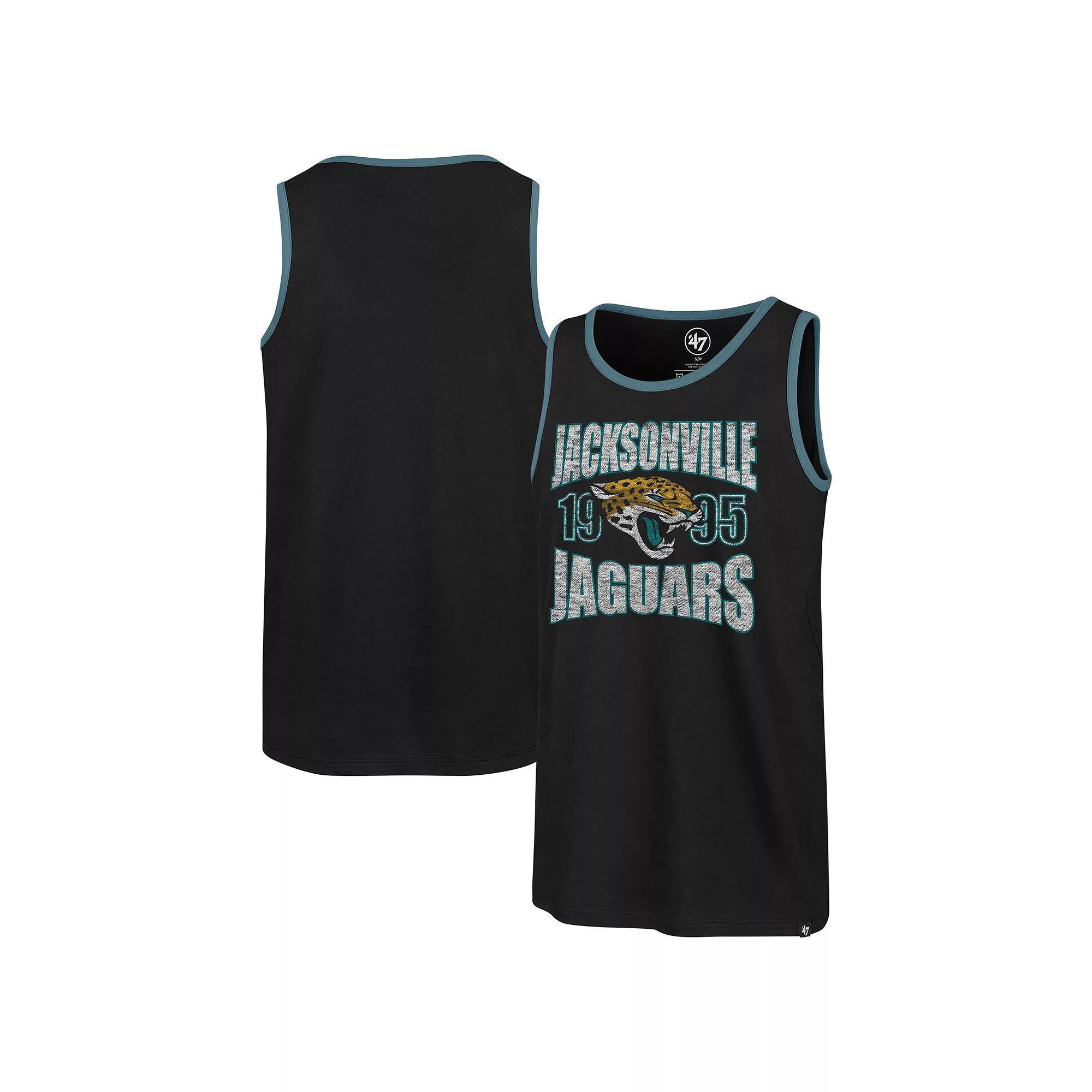 Men's '47 Black Jacksonville Jaguars Upload Franklin Tank Top, Size: Medium Product Image