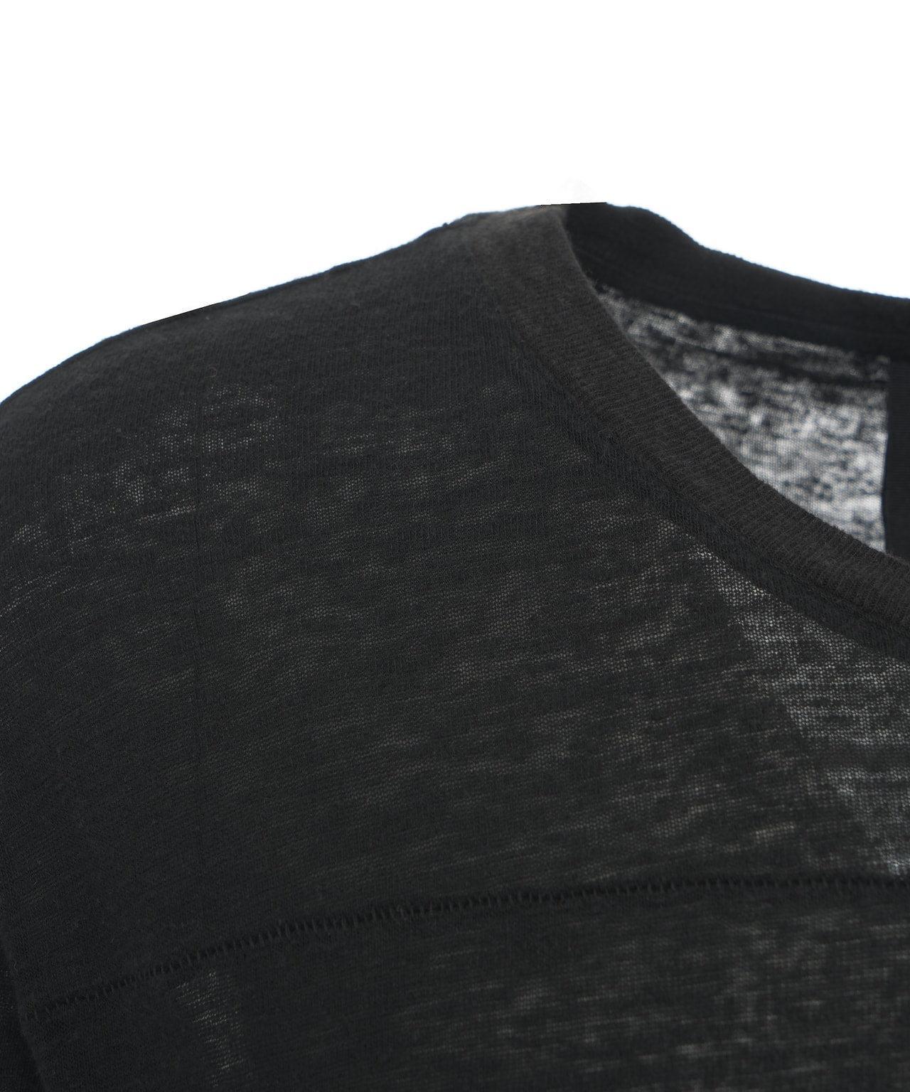 T-shirt in linen blend Product Image