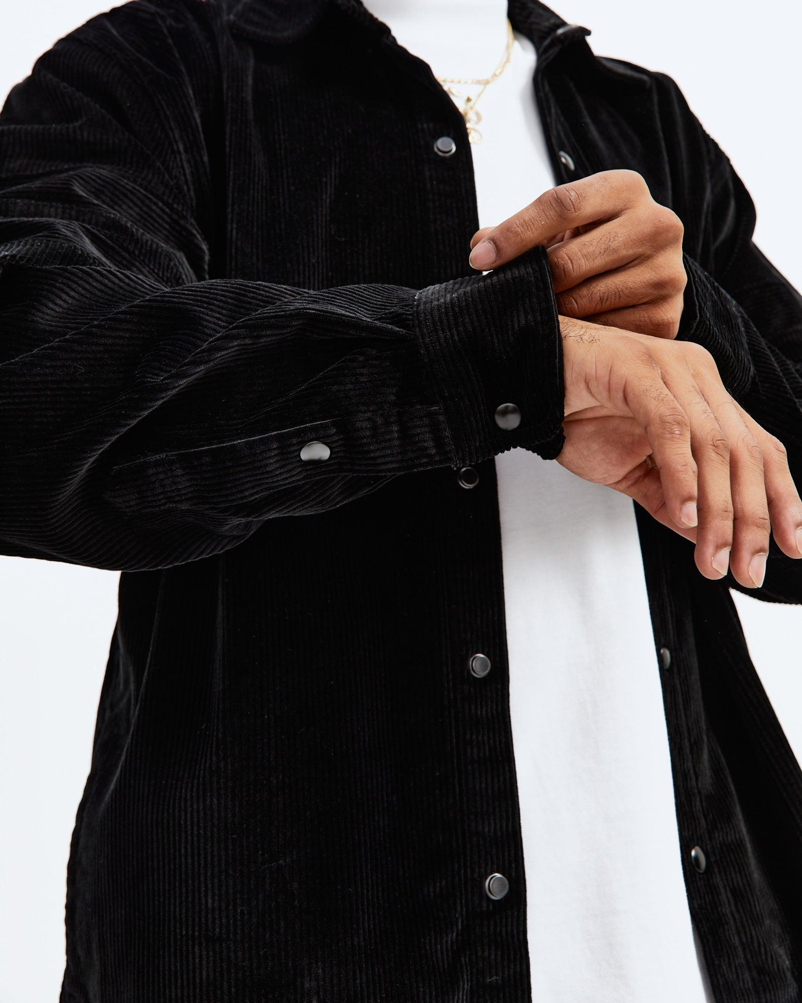 Cotton Corduroy Drill Overshirt Male Product Image