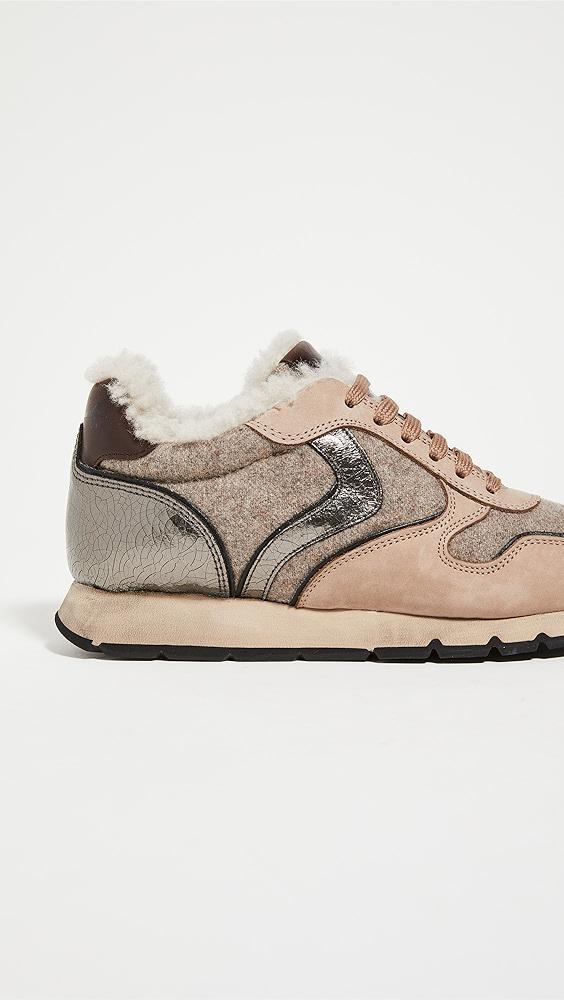Voile Blanche Julia Shearling Trainers | Shopbop Product Image