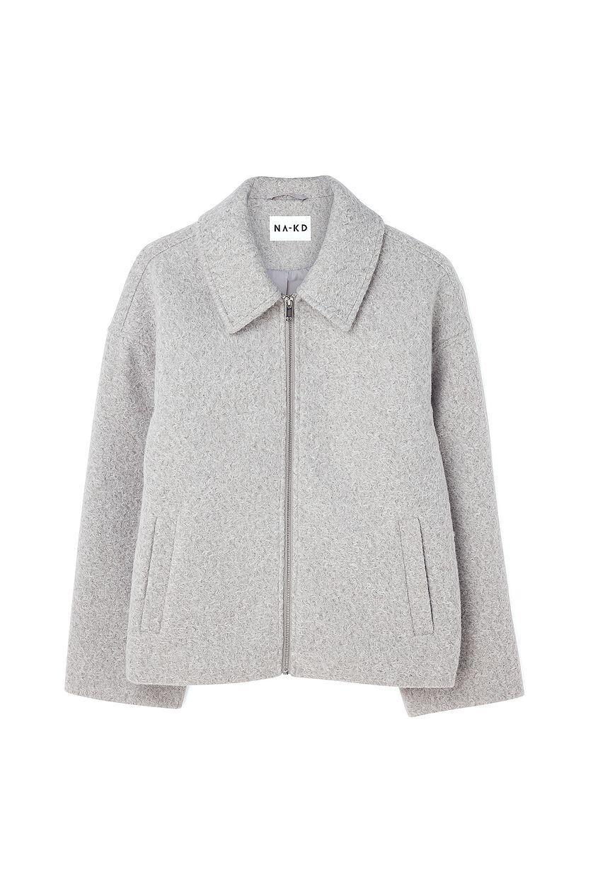 Boucle Zip Jacket Product Image
