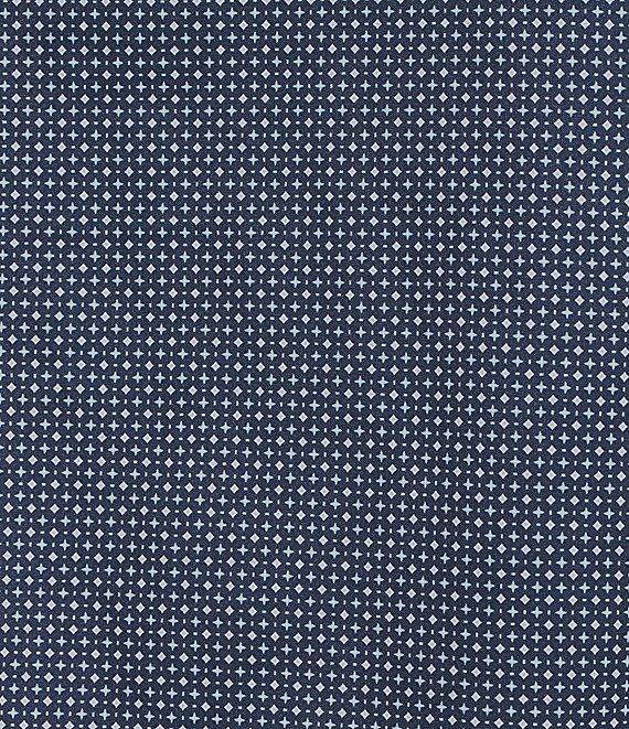 Hart Schaffner Marx Luxury Performance Long Sleeve Diamond Geo Woven Sport Shirt Product Image