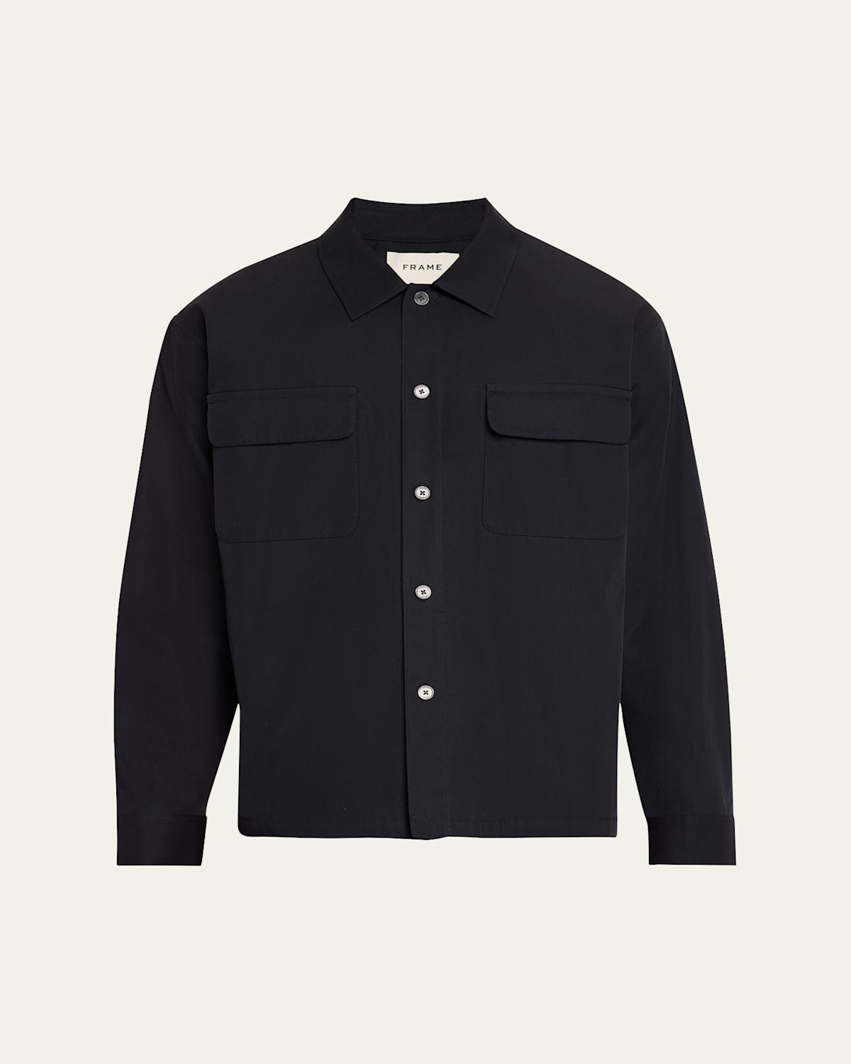 Frame Mens Long Sleeve Overshirt Product Image