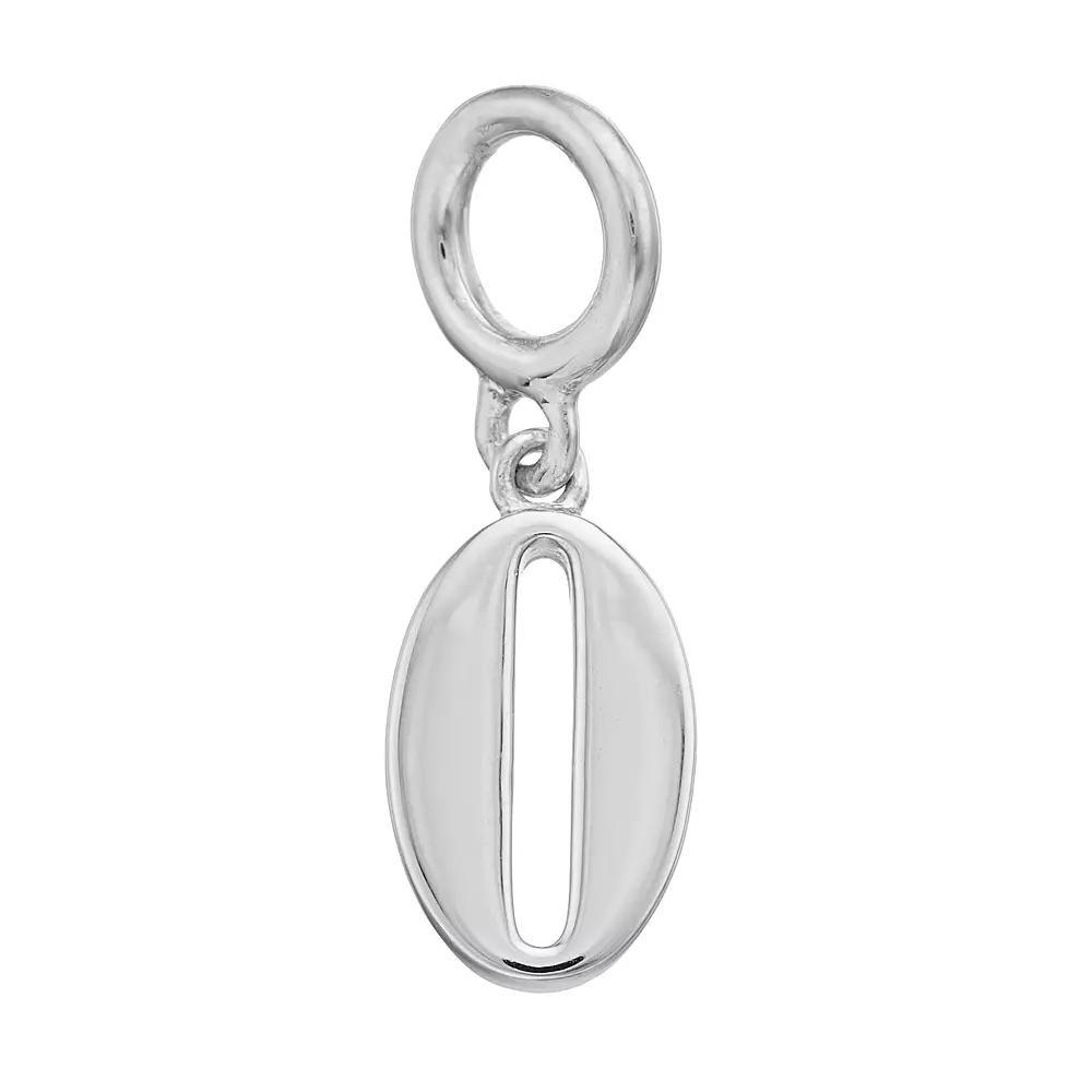 Lavish by TJM Sterling Silver Initial Letter Charm, Women's, Sterling Q Product Image