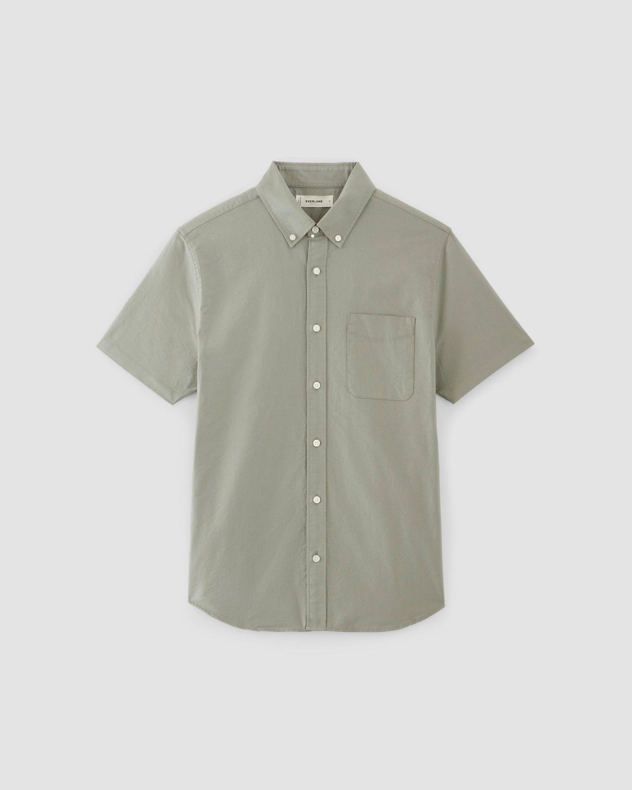 The Organic Short Sleeve Oxford Shirt Product Image