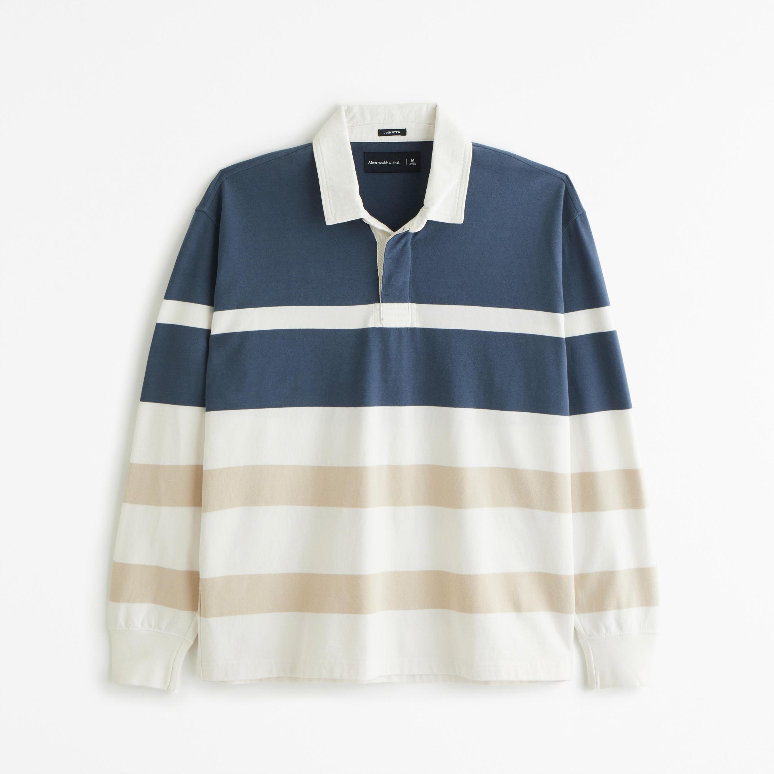Long-Sleeve Rugby Polo Product Image
