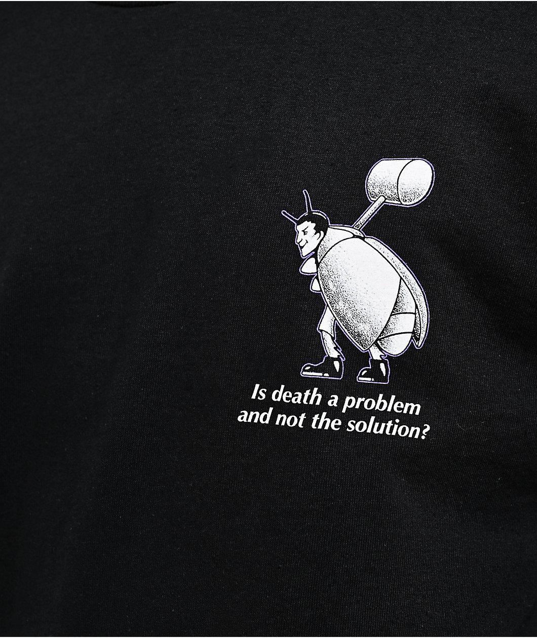 Welcome x Beetlejuice Bio Black T-Shirt Product Image