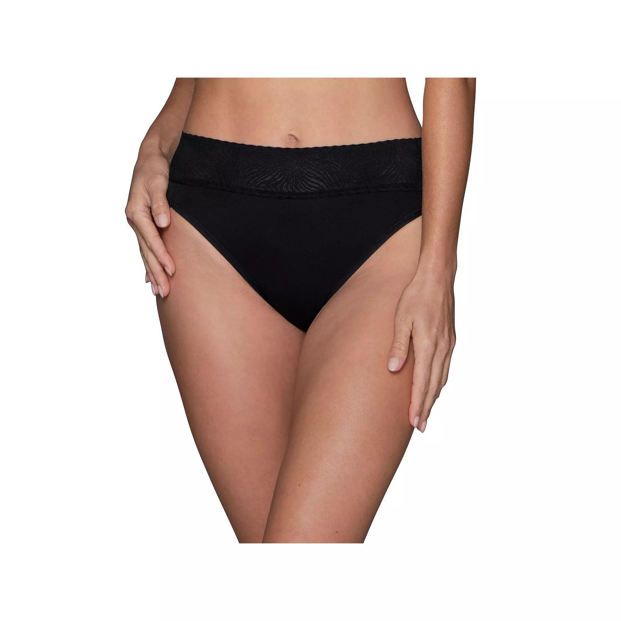 Women's Vanity Fair Lingerie® Effortless™ Hi-Cut Panty 13275, Size: 9, Baked Blush Product Image