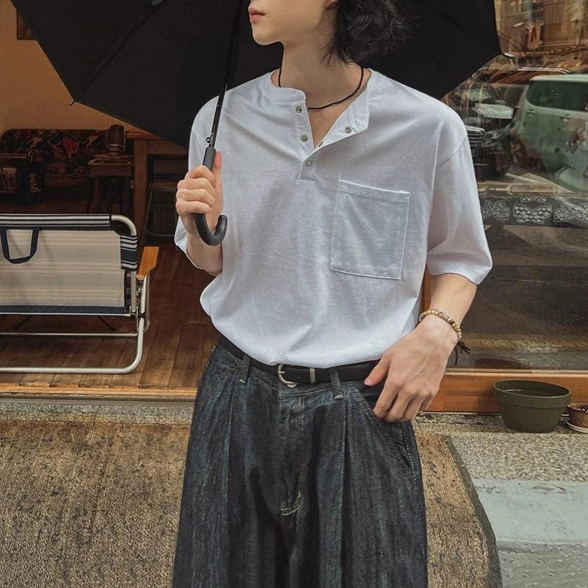 RT No. 18110 HENRY COLLAR SHORT SLEEVE Product Image