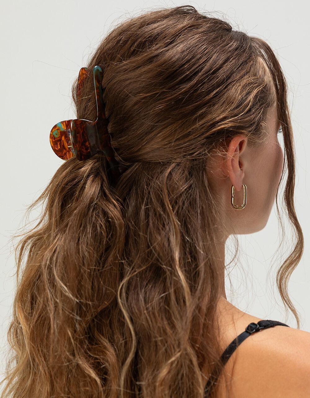 FULL TILT Tort Claw Clip - TORTOISE Product Image