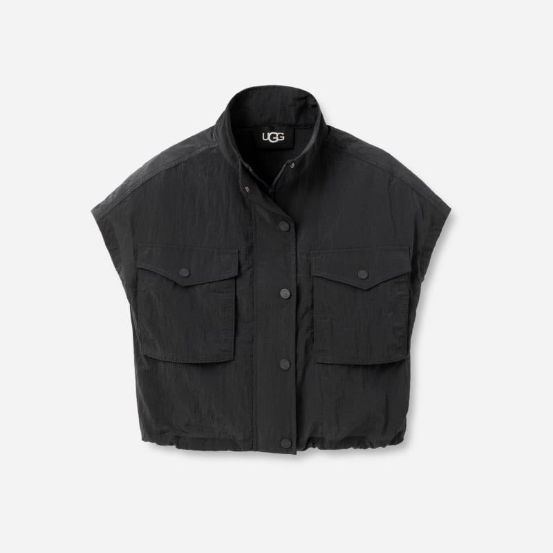 UGG Womens Quinn Top Nylon/Recycled Materials Tops Product Image