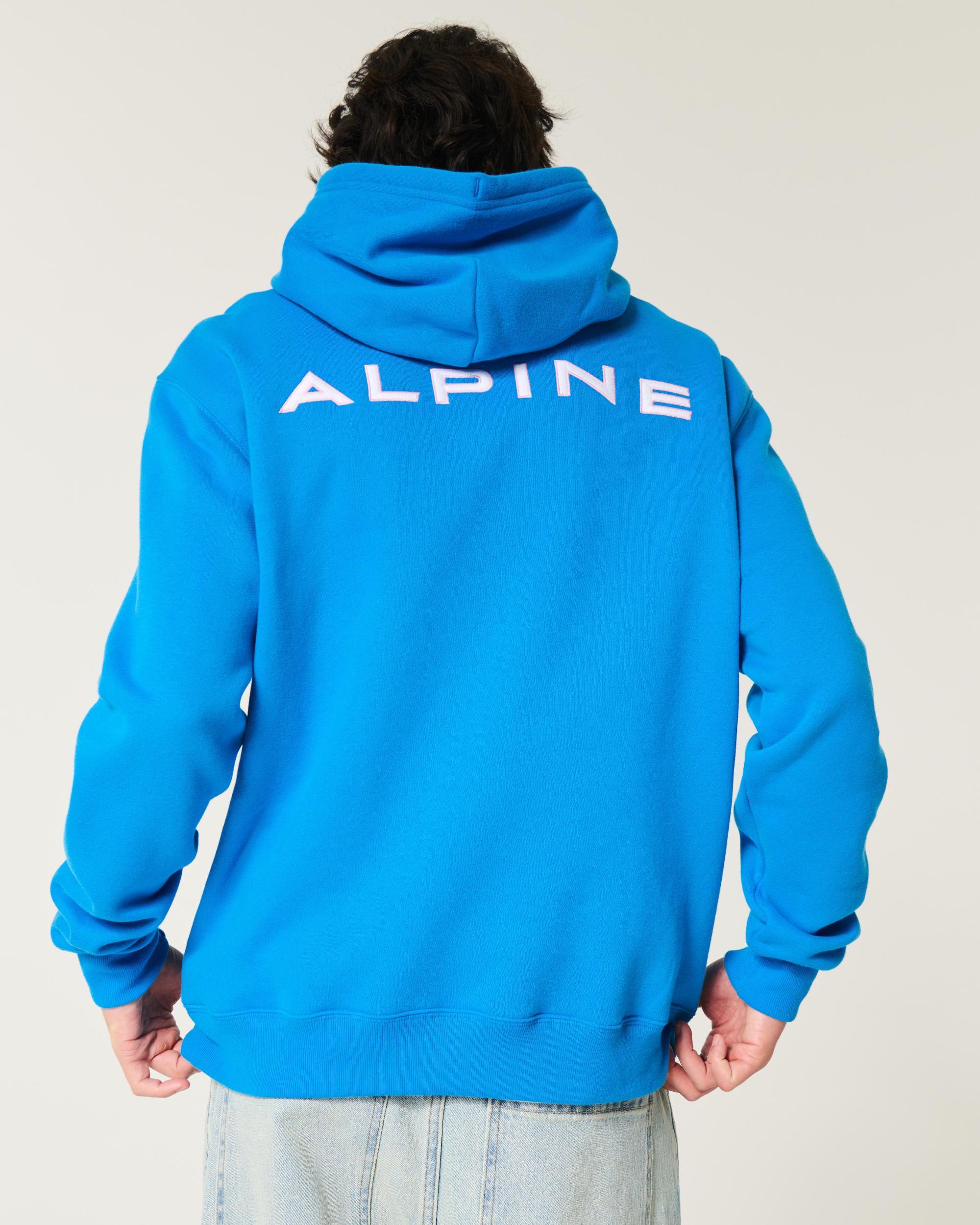 Relaxed Alpine F1 Graphic Hoodie Product Image
