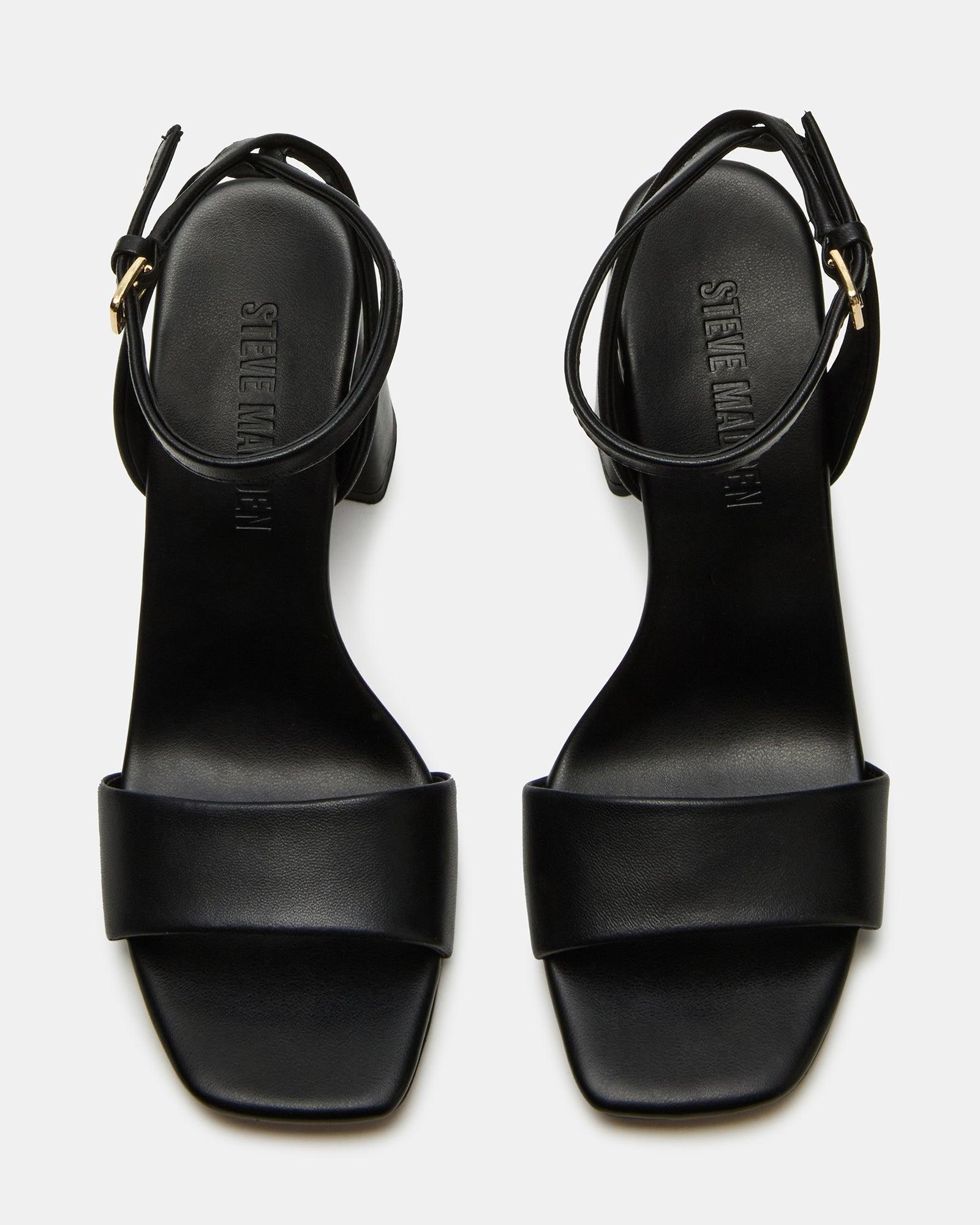 MESSA BLACK LEATHER Female Product Image