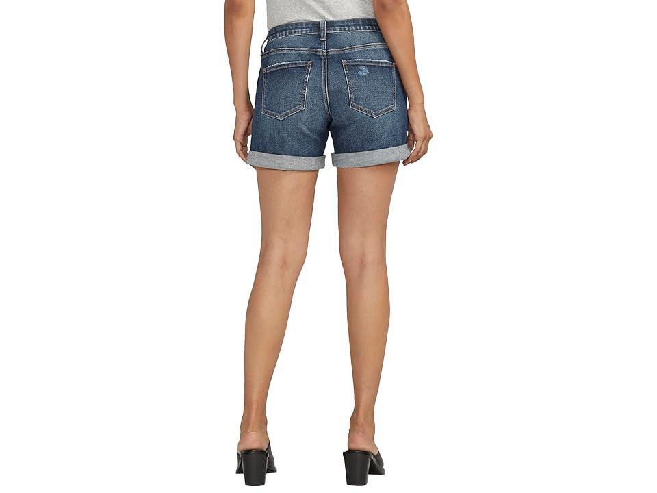 Jag Womens Alex Mid Rise Boyfriend Shorts Product Image