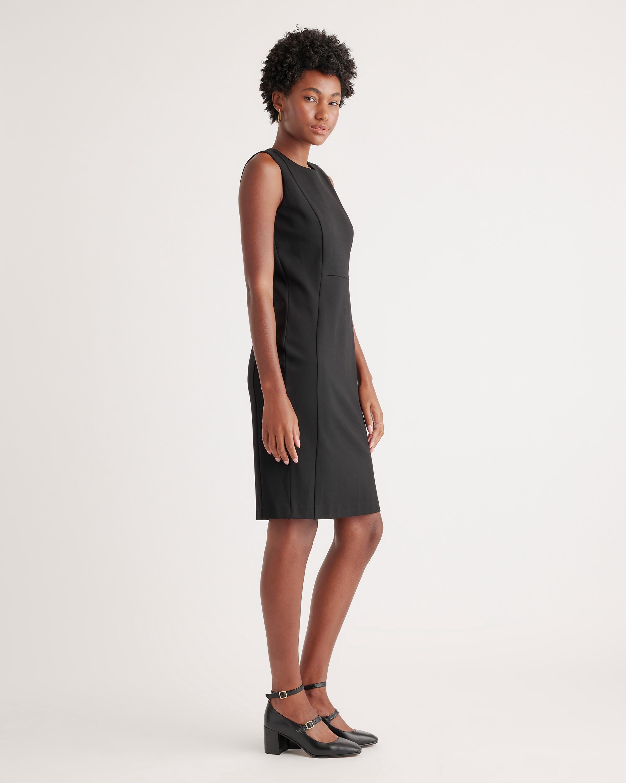 Quince | Women's Ultra-Stretch Ponte Sleeveless Dress Size XS, Rayon Product Image