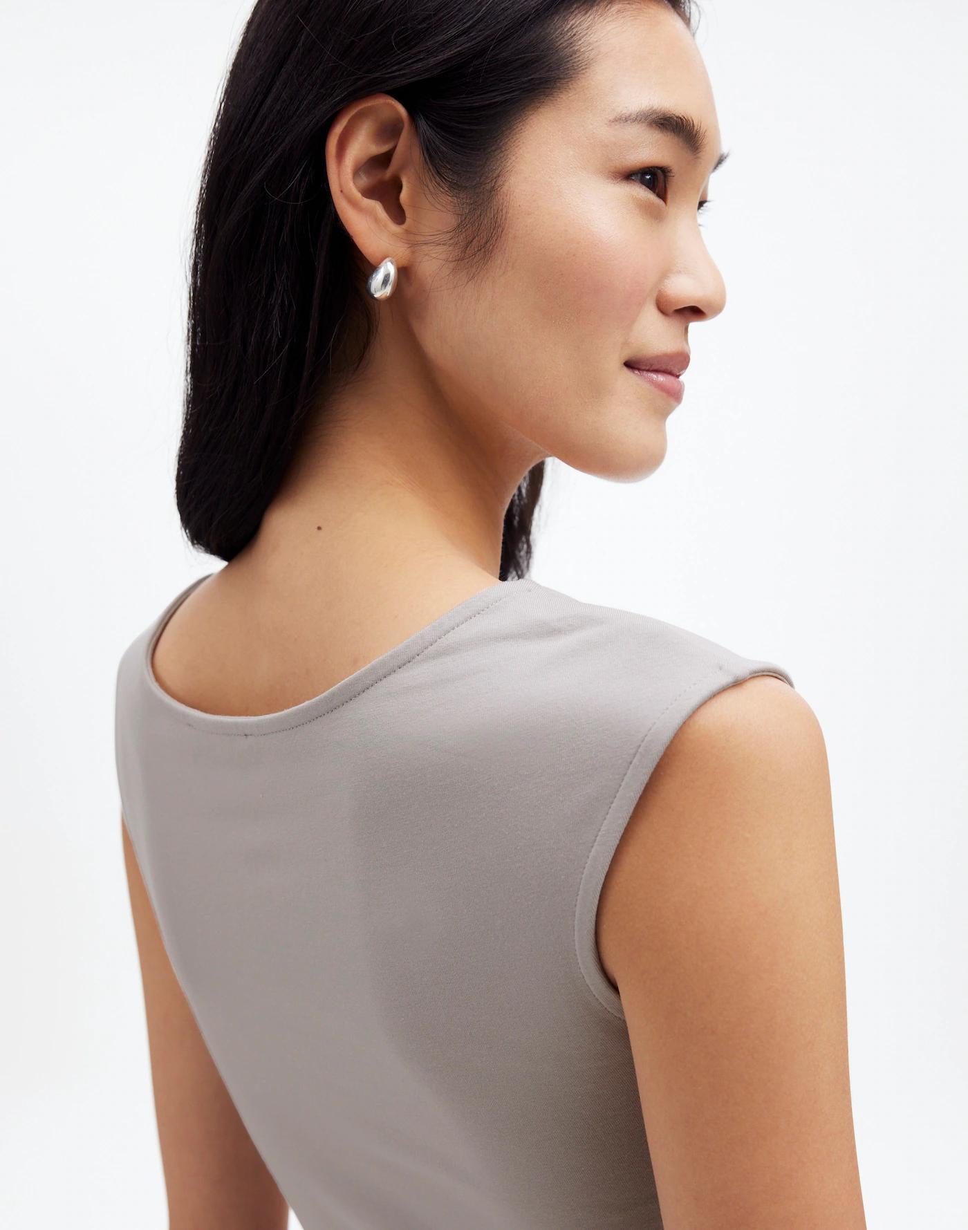 Scoopneck Cap-Sleeve Tee Product Image