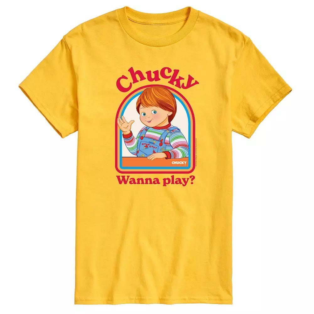 Mens Chucky Wanna Play Graphic Tee Product Image
