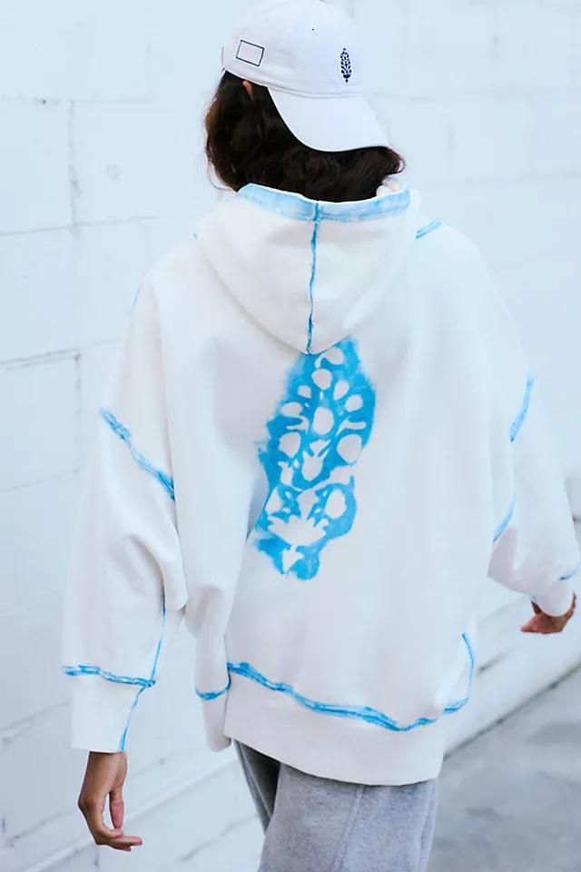 Painted Sprint To The Finish Hoodie Product Image