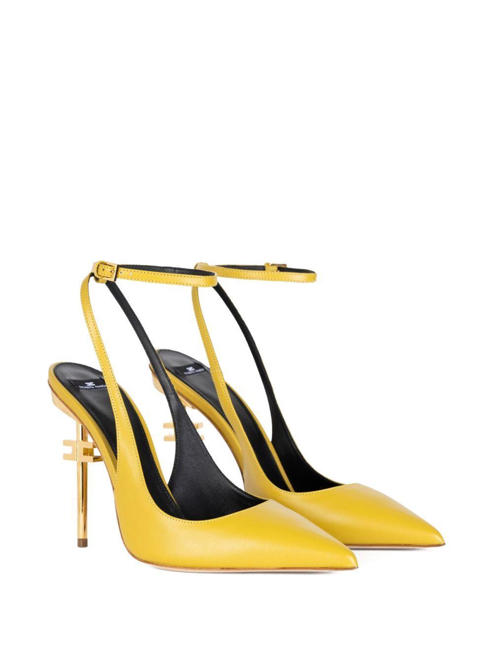 105mm logo-detail slingback pumps Product Image