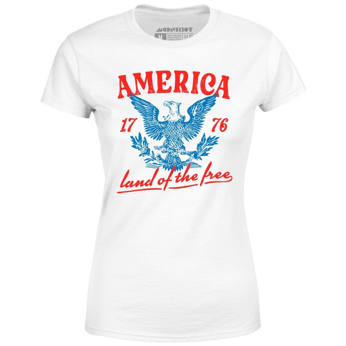 America Land of The Free - Women's T-Shirt Female Product Image